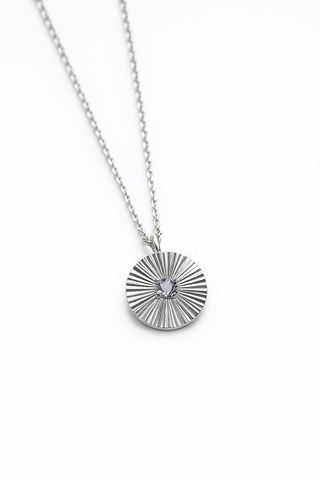 Pendentif radiance et améthyste