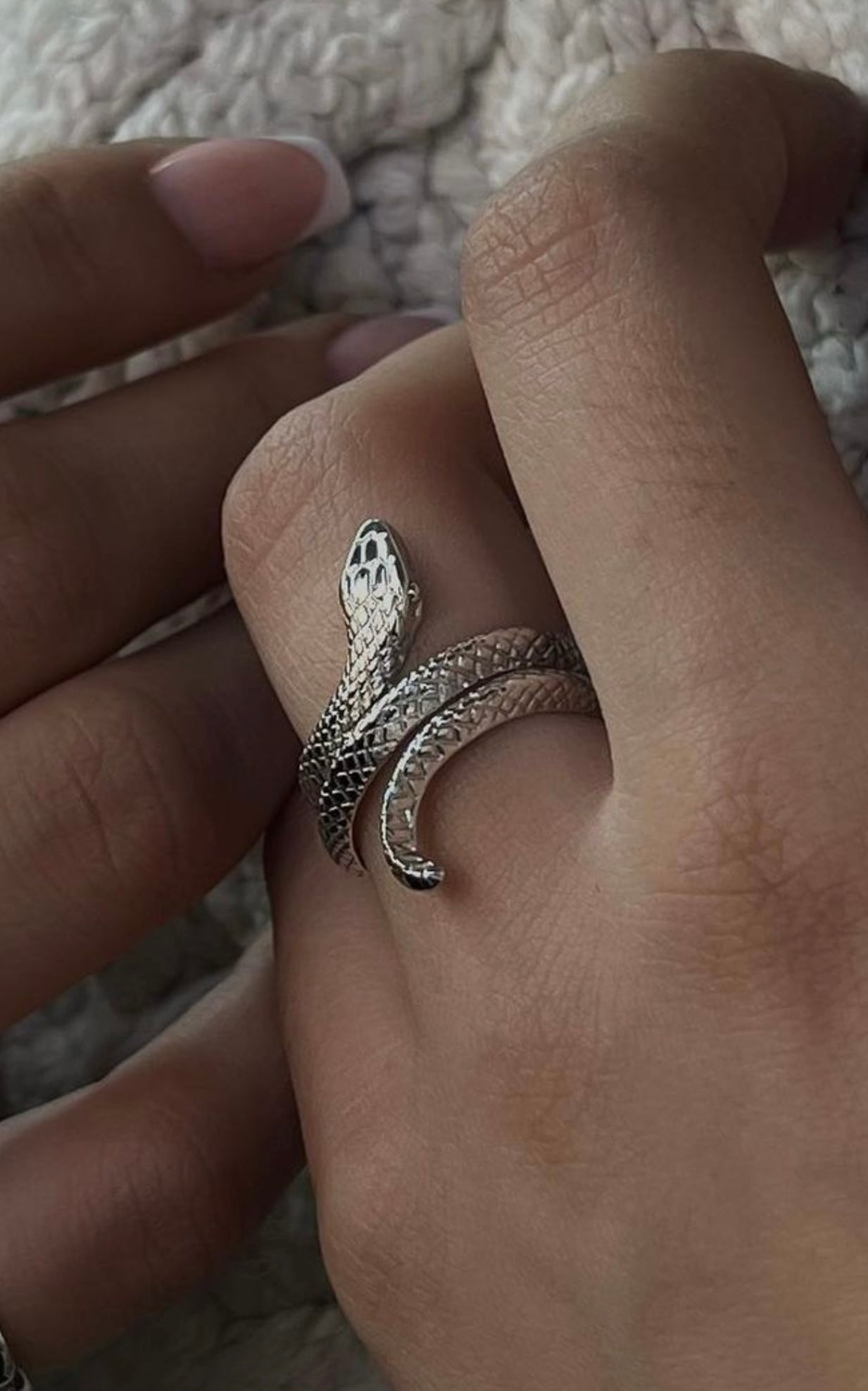 Bague serpent